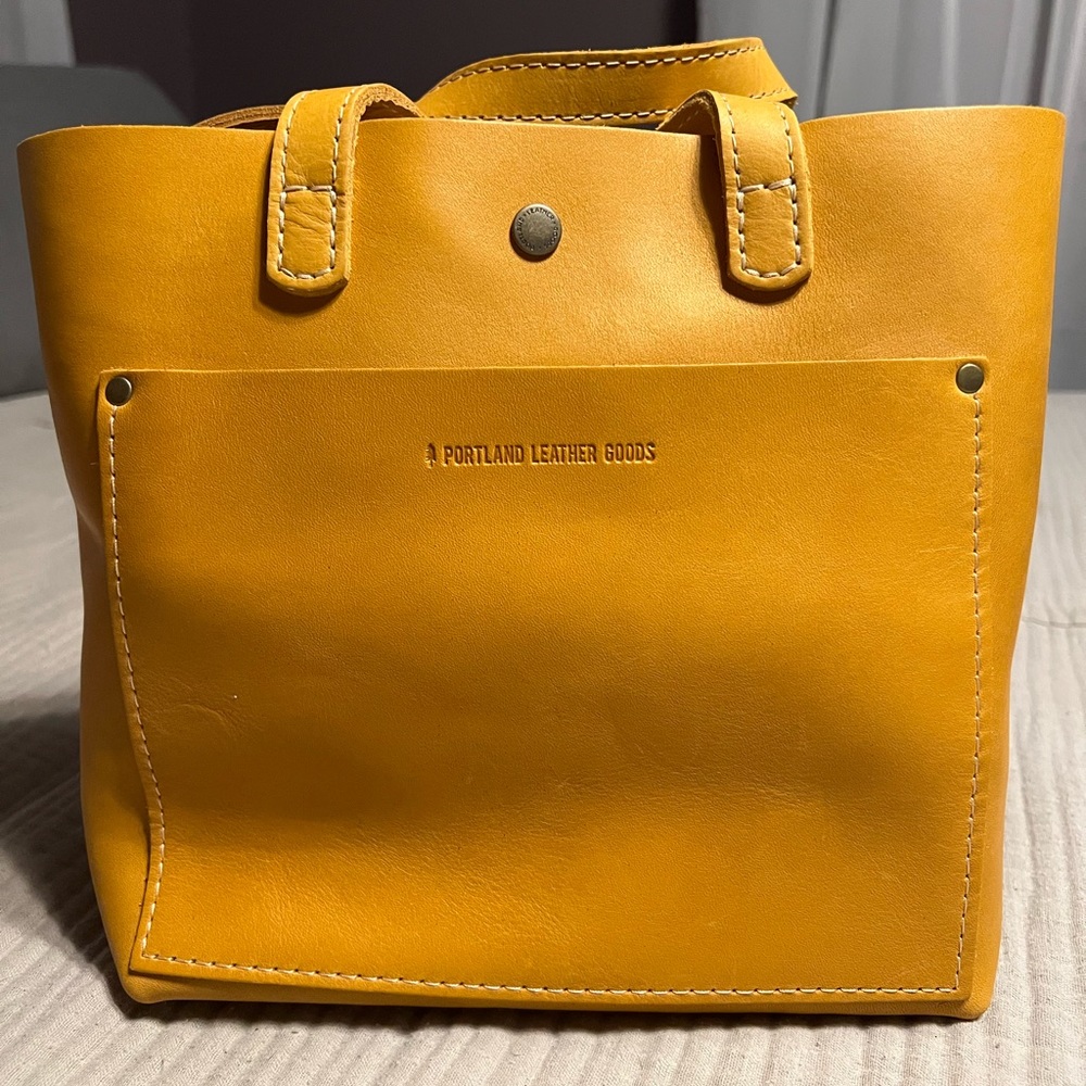 Portland Leather Goods Mini Crossbody - Sunflower